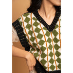 Load image into Gallery viewer, Meadow Diamond Unisex Sweater Vest
