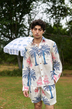 Load image into Gallery viewer, Khajoor Pink Panther Print Shirt
