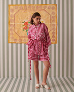 Load image into Gallery viewer, Blush Stripes Uniform Co-ord
