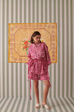 Load image into Gallery viewer, Blush Stripes Uniform Shirt
