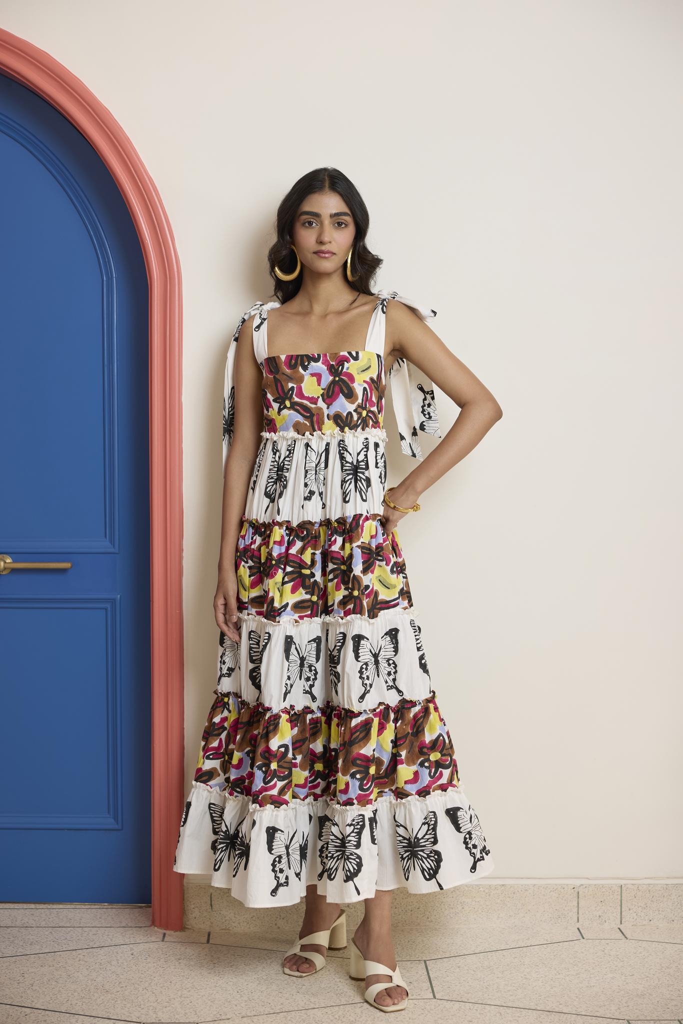 Statement Tier Maxi Dress