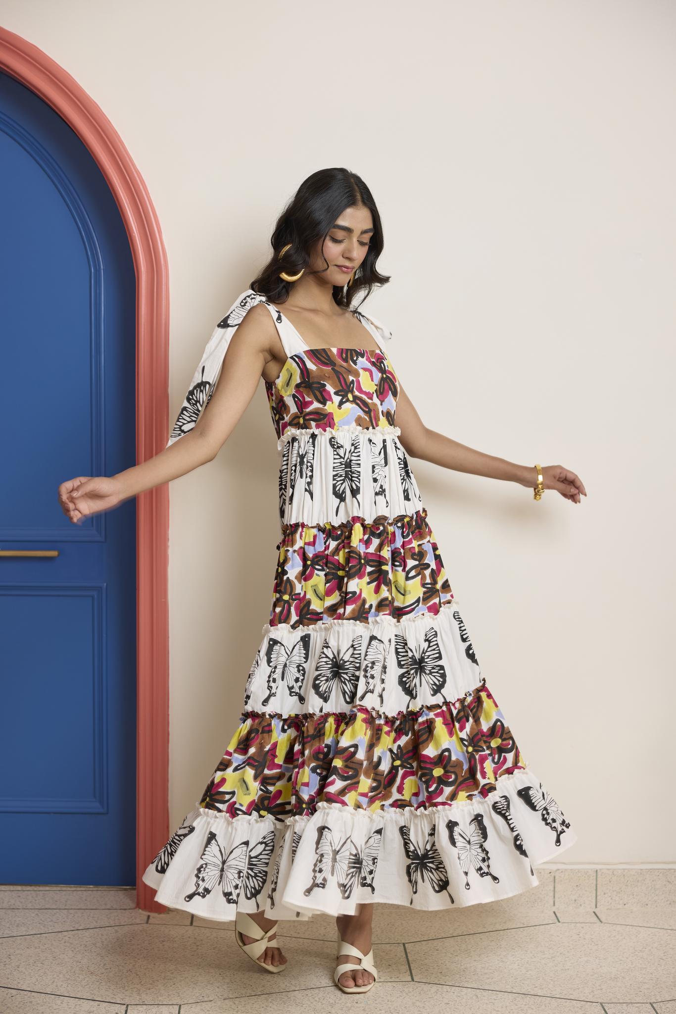 Statement Tier Maxi Dress