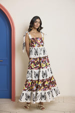Load image into Gallery viewer, Statement Tier Maxi Dress
