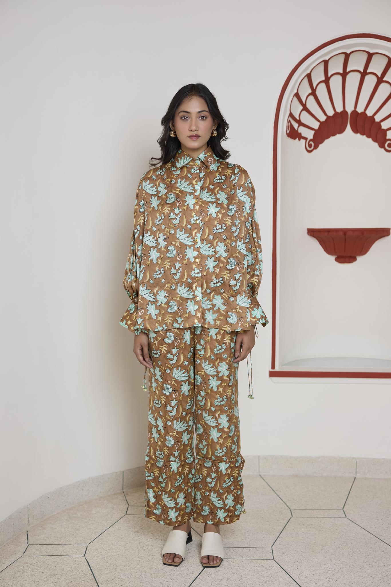 Umber Statement Co-ord Set