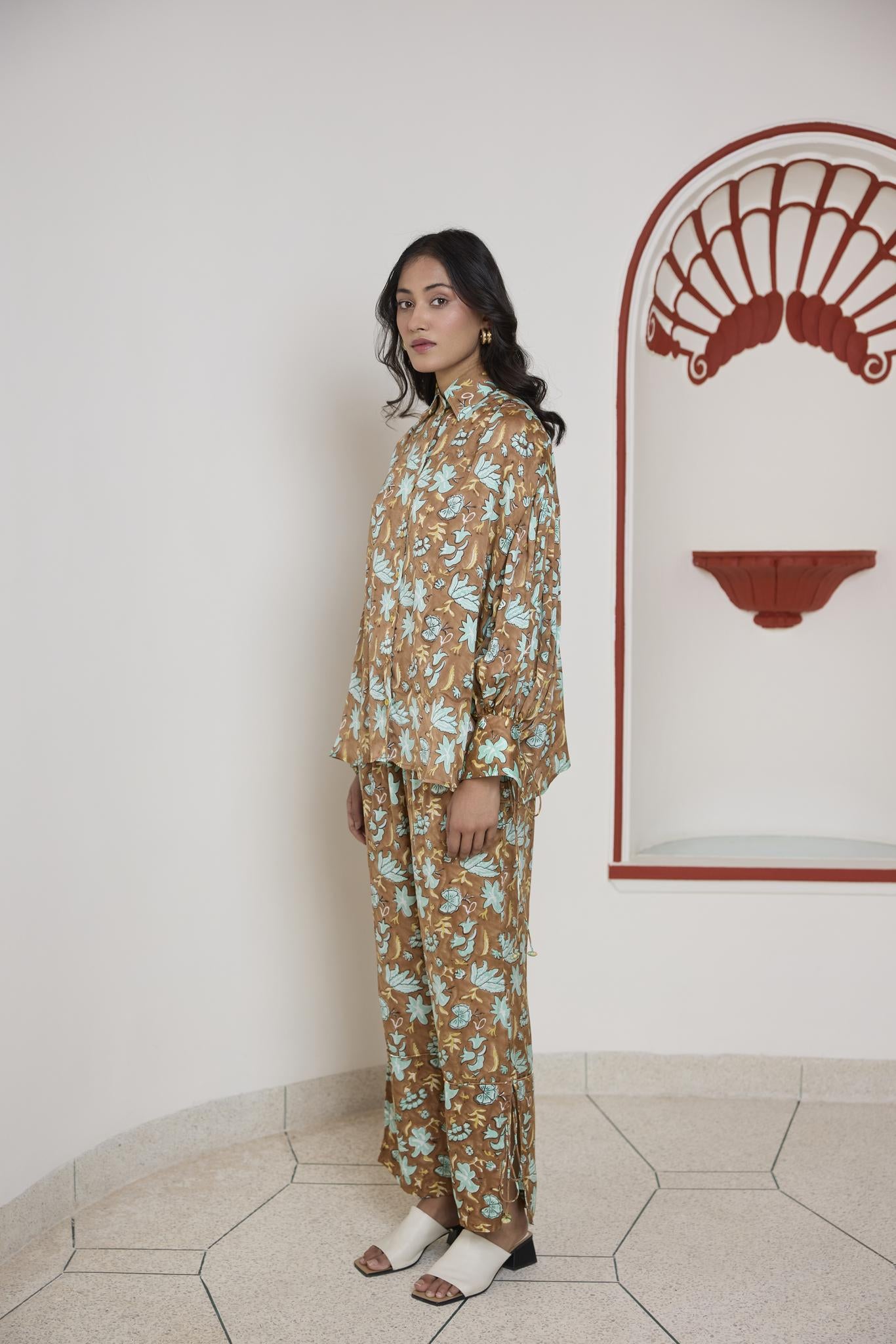 Umber Statement Co-ord Set