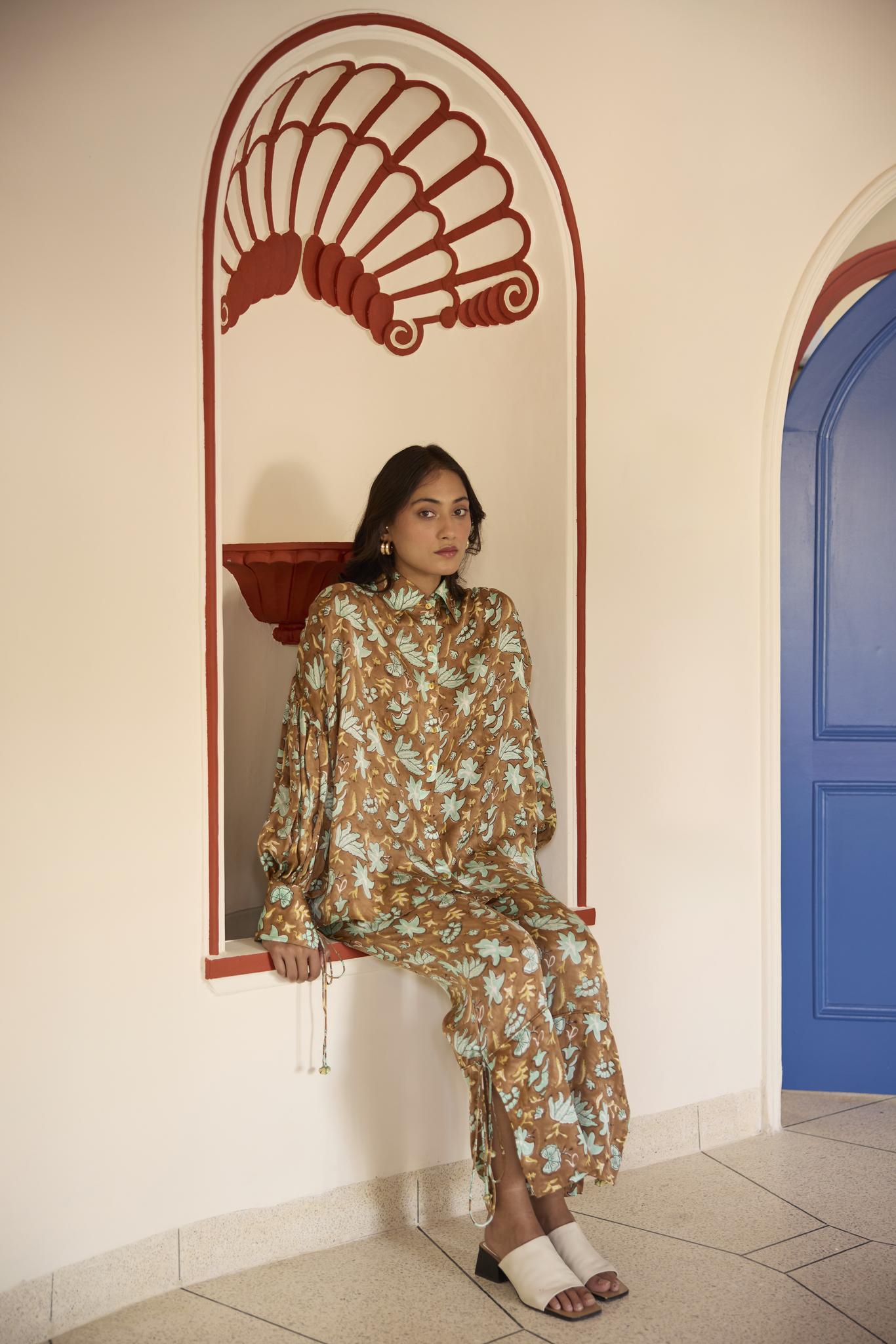 Umber Statement Co-ord Set