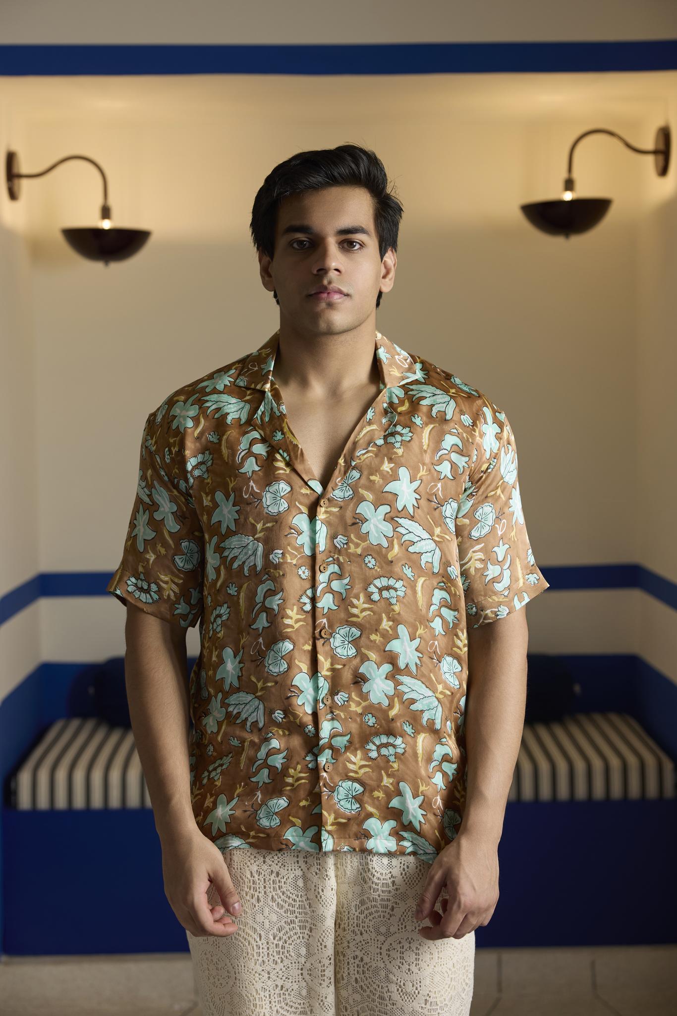 Umber Garden Resort Shirt