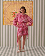 Load image into Gallery viewer, Blush Stripes Uniform Co-ord
