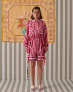 Load image into Gallery viewer, Blush Stripes Uniform Co-ord
