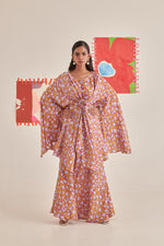 Load image into Gallery viewer, Rose Kaftan Skirt Co-ord
