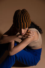 Load image into Gallery viewer, Night Sun Stripes Beanie
