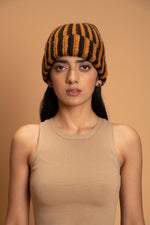Load image into Gallery viewer, Night Sun Stripes Beanie
